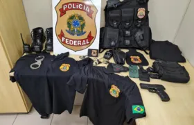 PF cumpre mandado de busca e apreensão contra falso policial federal em Niterói