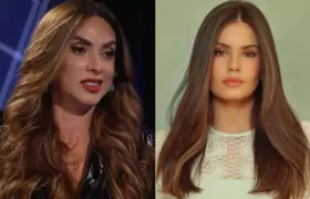 Polêmica: Nicole Bahls batiza vaca com nome de Camila Queiroz