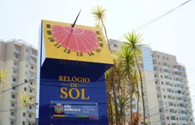 Prefeitura de São Gonçalo restaura relógio de sol na Parada 40
