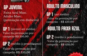 Projeto social de jiu-jitsu em SG realiza campeonato para arrecadar fundos