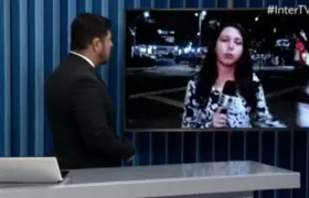 Repórter da InterTV é assediada em entrada ao vivo em Maricá