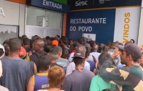 Restaurante Popular da Central do Brasil é reaberto em meio a confusão