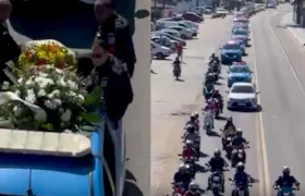 Secretário de Arraial morto recebe homenagem da PM; confira vídeo