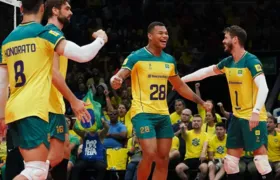 Seleção masculina de vôlei vence a Itália e se classifica para as Olimpíadas