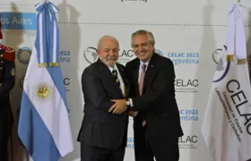Lula recebe presidente da Argentina no Palácio do Planalto
