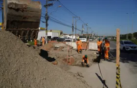 Marambaia está recebendo investimento para drenagem e pavimentação