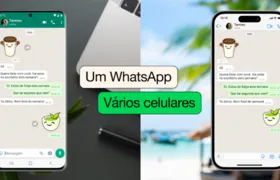Nova função do whatsApp permite conectar conta em até quatro celulares