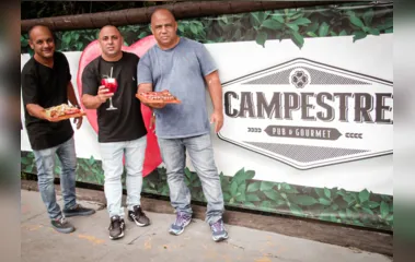 Amizade 'desenhada' pela gastronomia em São Gonçalo: conheça o Campestre Gourmet, no Rocha