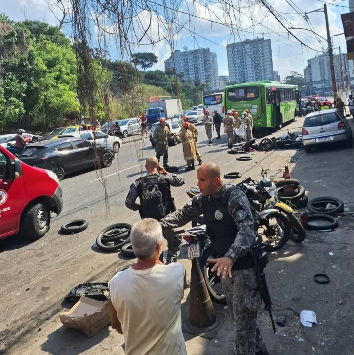 Acidente aconteceu no início da tarde desta quarta-feira (1)