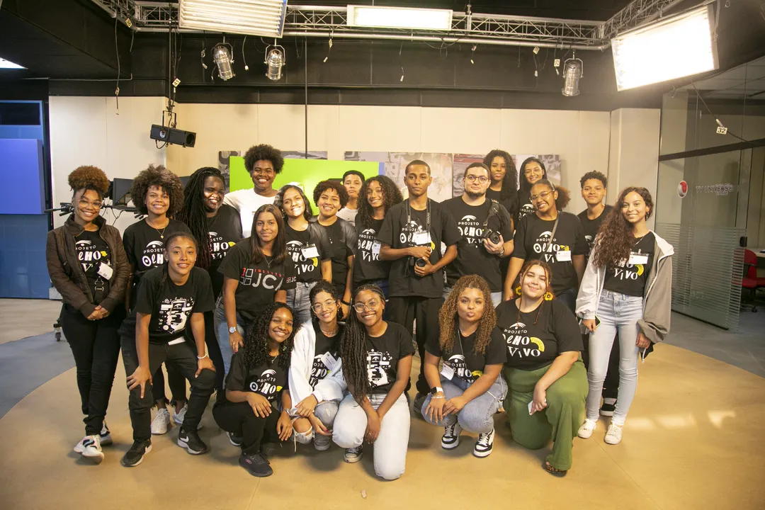 Turma conheceu redação do jornal O São Gonçalo e estúdio da TV Universo nesta segunda (02)