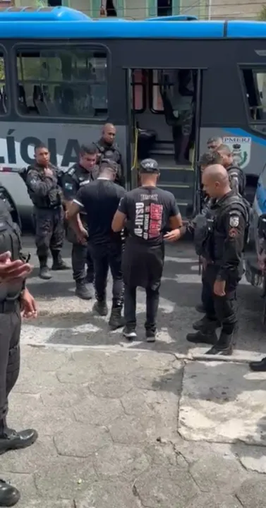 Homens foram transferidos para o Sistema Prisional do Estado do Rio de Janeiro
