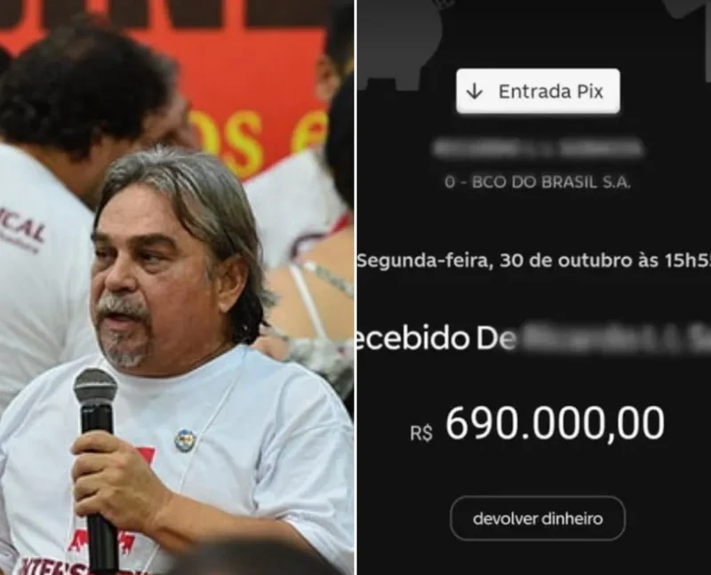 Bancário faz pix de R$ 690 mil por engano a empresário Lealdo dos Santos, de 38 anos