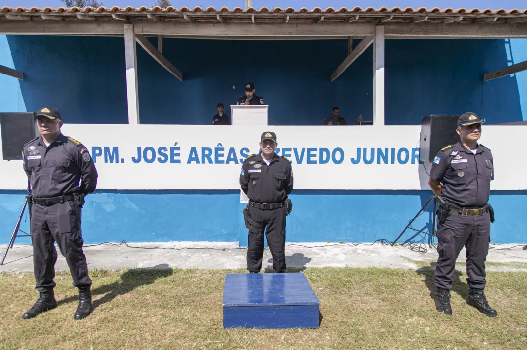 Cerimônia da posse do novo comandante do 12° BPM