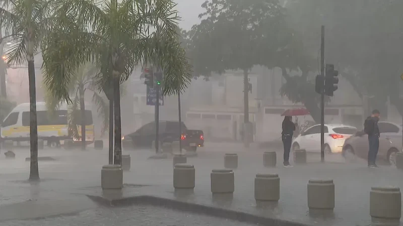 Chuvas castigaram o Rio nessa terça-feira (31)