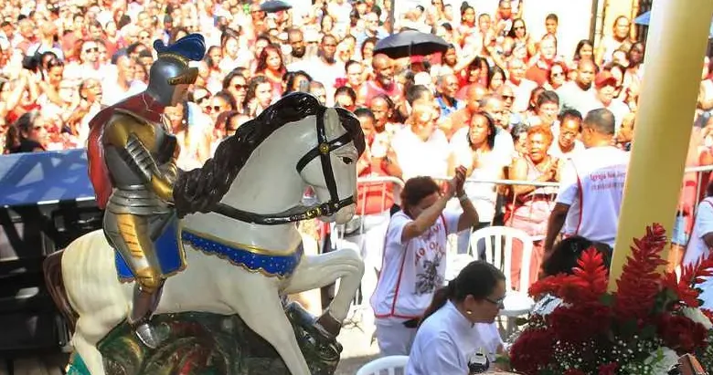 Dia de São Jorge, santo padroeiro do Estado do Rio, é celebrado em 23 de abril