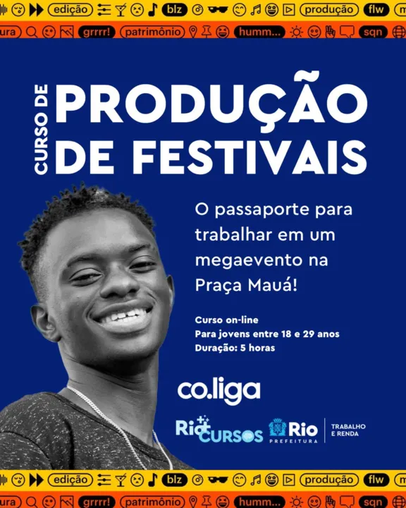 No curso, os jovens aprenderão os conceitos e ferramentas de planejamento e execução de festivais e eventos culturais e modelos de planilhas para identificar funções e necessidades logísticas