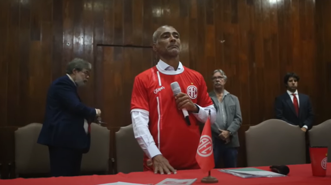 Romário foi inscrito na 2ª divisão do Carioca