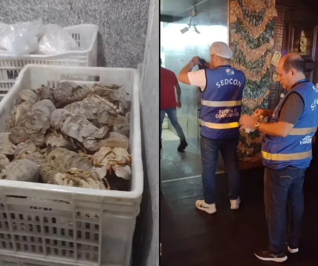 Defesa do Consumidor do RJ apreende mais de 180 kg de carne e frutos do mar vencidos