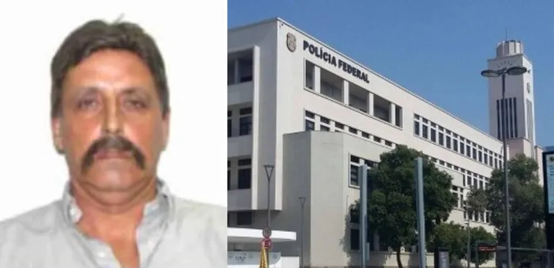 "Julinho Nota Dez" foi levado para a Superintendência da PF, na Zona Portuária do Rio