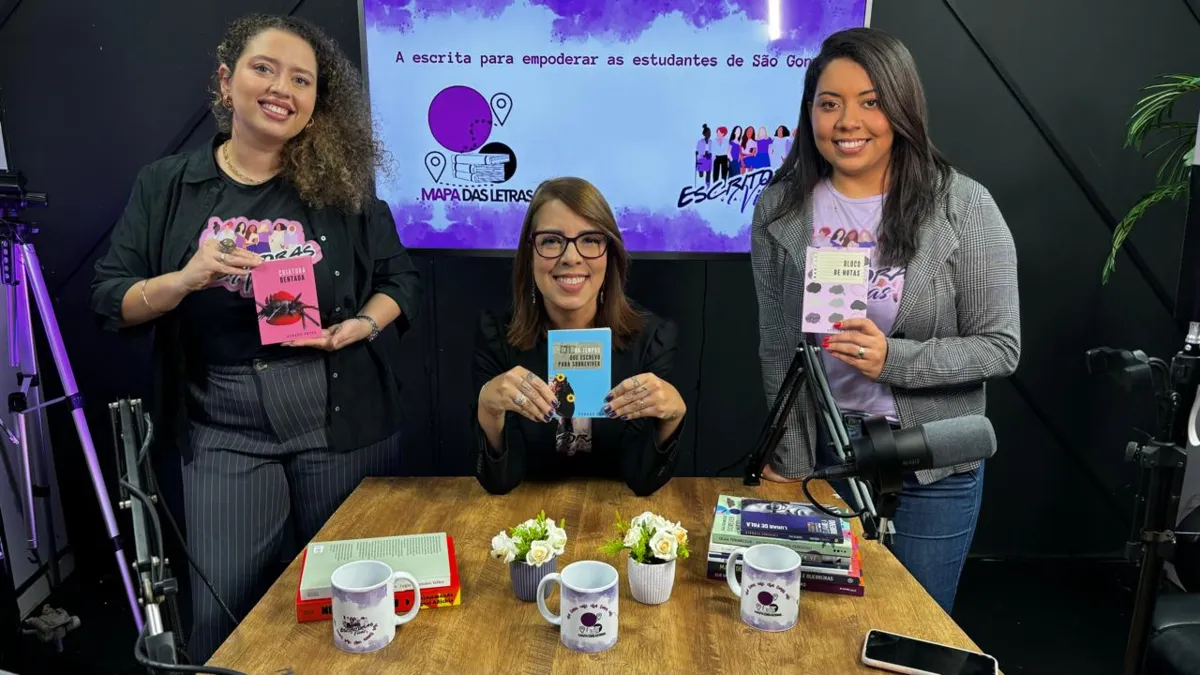 Suzane, Yonara e Cyntia são responsáveis por coletivo literário e editora