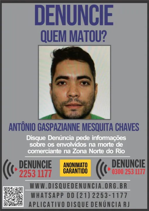 Denúncia sobre executores são anônimas