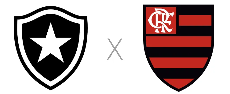 Botafogo e Flamengo se enfrentam neste domingo (18), às 18h30