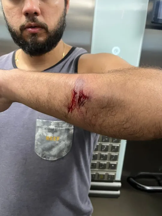 Homem foi atacado na Rua Domingues de Sá