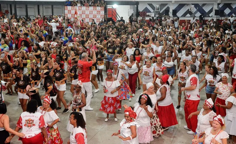 Ensaio de quadra da Porto da Pedra