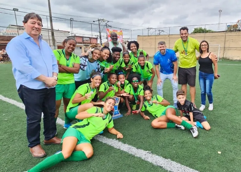 O jogo da grande final contou com a presença do vice-prefeito, Sérgio Gevú, e do secretário de Esporte e Lazer, Bruno Porto