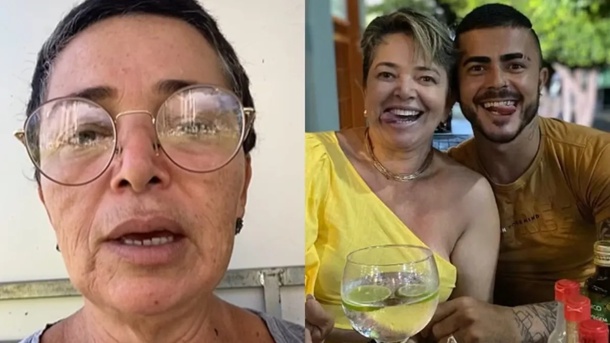 Tereza Souza e filho Davi