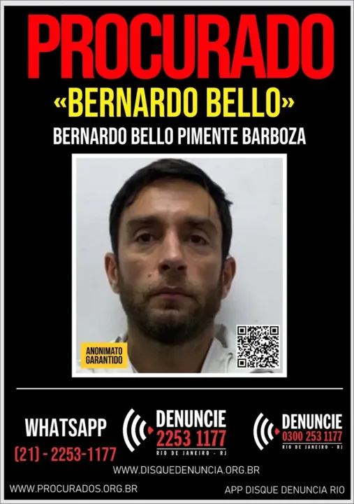 Bernardo Bello está foragido