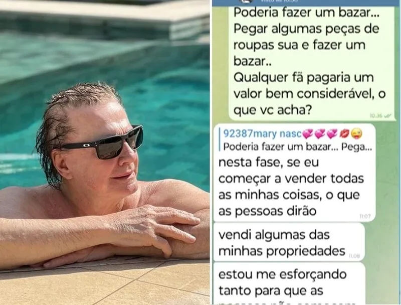 Acreditando ser o ídolo, a diarista chegou a transferir R$ 2,5 mil para uma conta dele