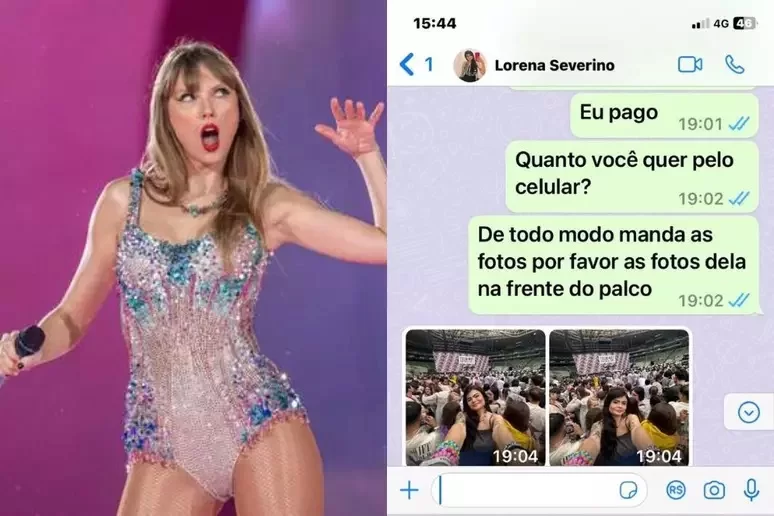 Fã teve o celular furtado e pediu que ladrão enviasse as fotos tiradas no show