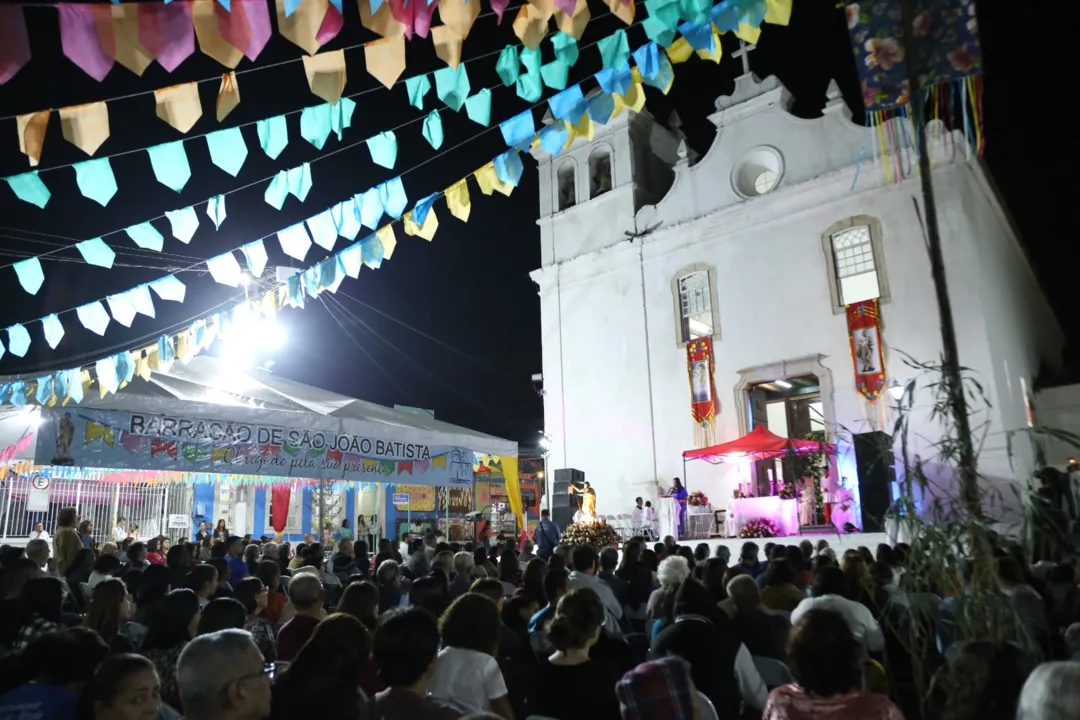 A festa de São João Batista, como é conhecida, é tradicional na cidade e reúne milhares de pessoas