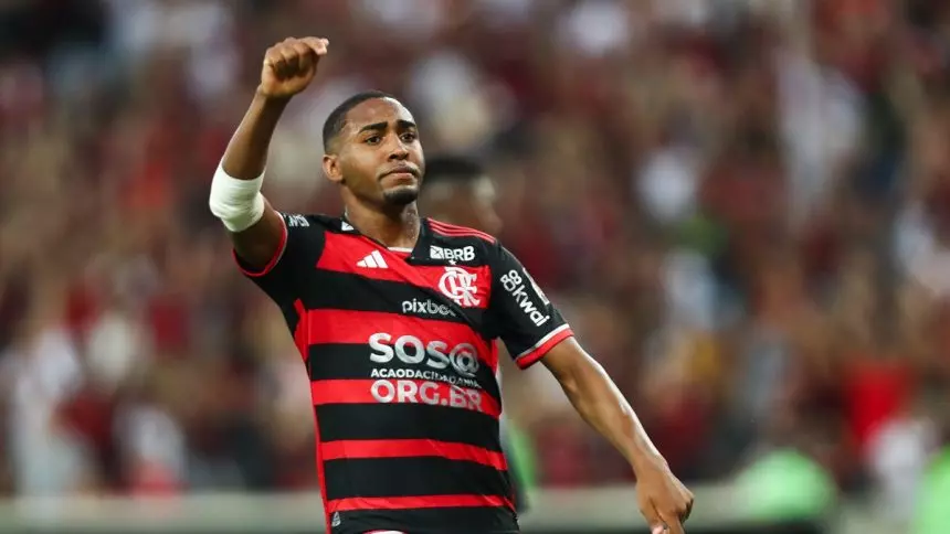 Atleta é o jogador mais jovem a marcar gol pelo time profissional do Flamengo