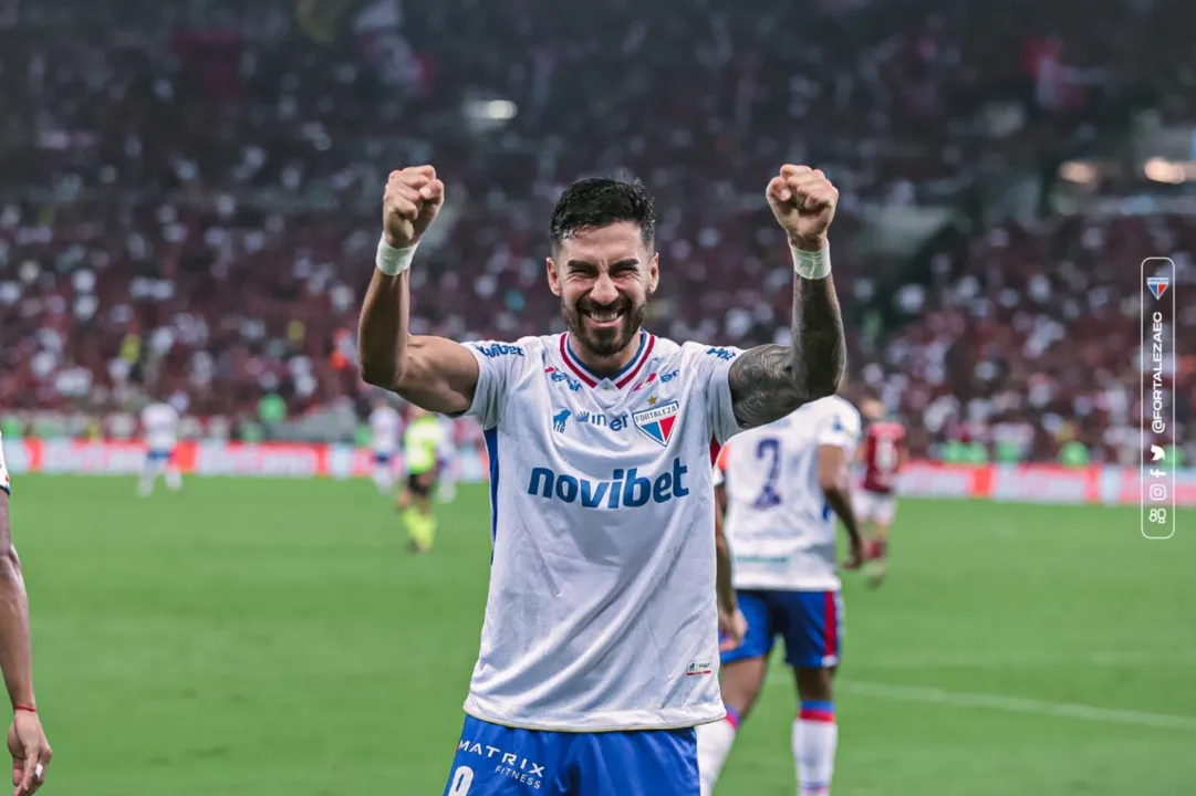 Lucero marcou o gol da vitória do Fortaleza no Maracanã