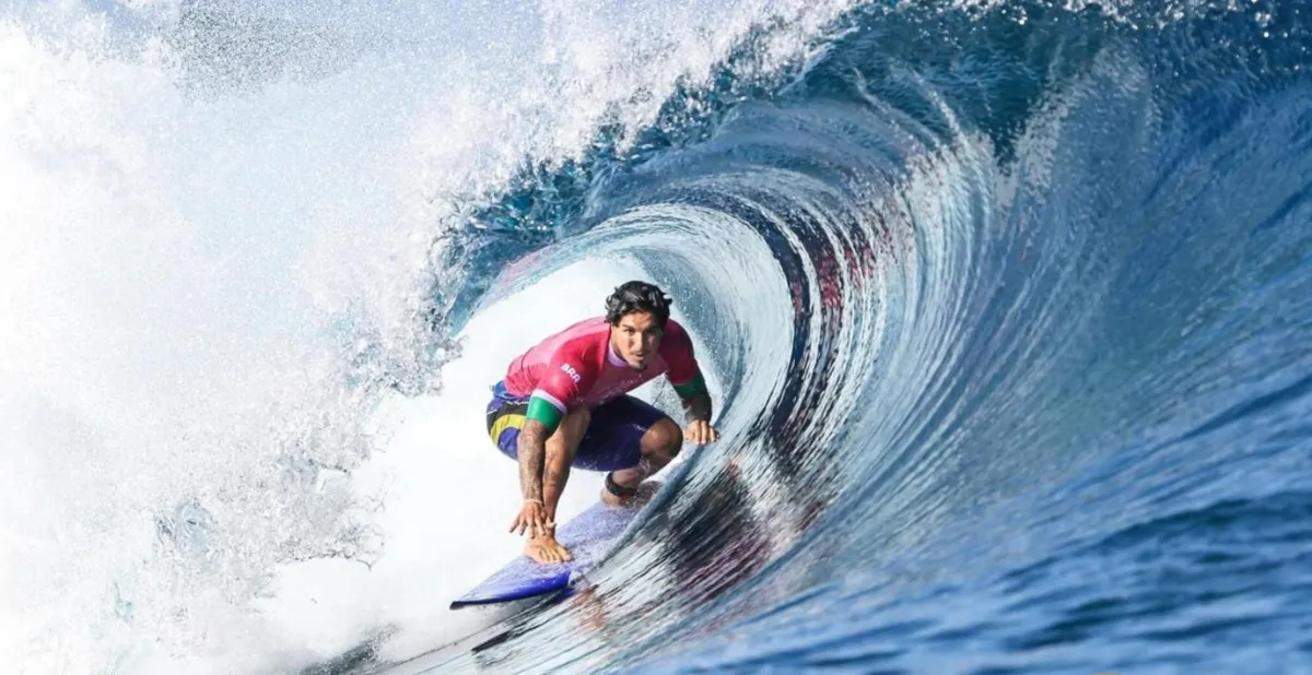 Gabriel Medina tem conquistado mais fãs durante os Jogos de Paris