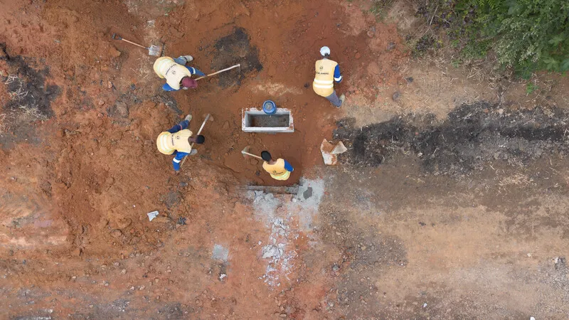 Obras executadas pela Secretaria de Estado de Infraestrutura e Obras Públicas (SEIOP)