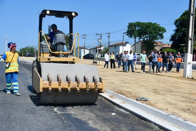 Com investimento de mais de R$ 41 milhões, os bairros de Marambaia e Vila Brasil terão 51 ruas revitalizadas pela Secretaria das Cidades