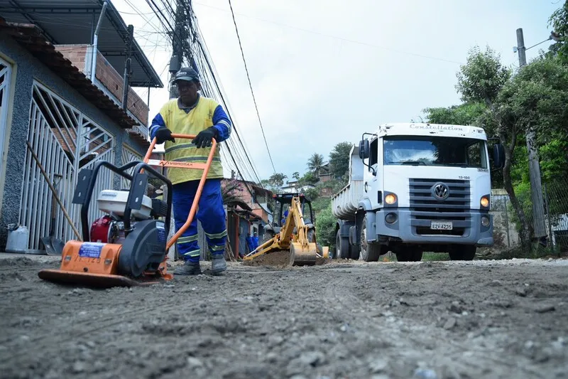 Objetivo da obra é melhorar a infraestrutura do município e permitir uma melhor qualidade de vida à população