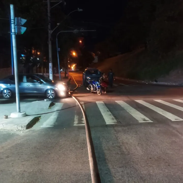 A apreensão ocorreu com auxílio das câmeras da Central de Segurança de São Gonçalo (CSSG).