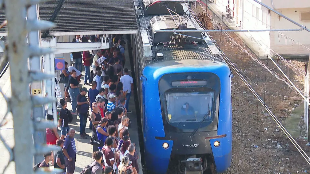 A importunação sexual aconteceu na estação Olímpica do Engenho de Dentro, Zona Norte do Rio