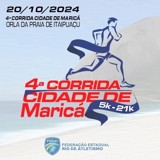 A corrida acontecerá no dia 20 de outubro, na Avenida Beira Mar, em Itaipuaçu