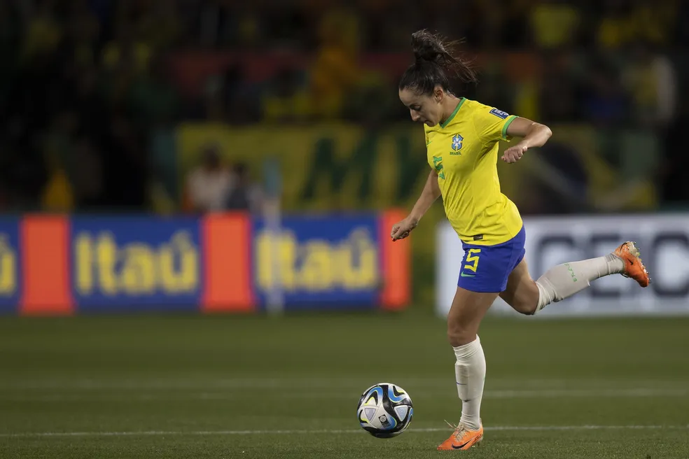 Luana esteve com o Brasil na Copa do Mundo