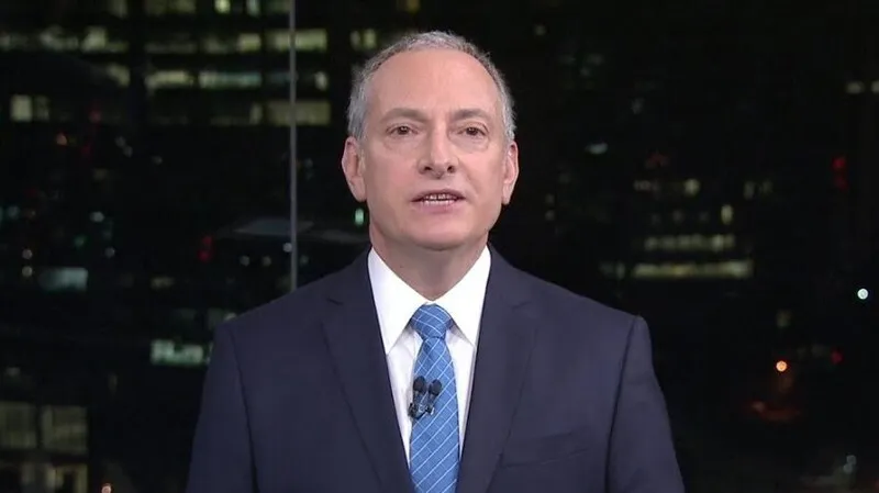José Roberto Burnier é apresentador dos jornais locais SP 1 e SP 2