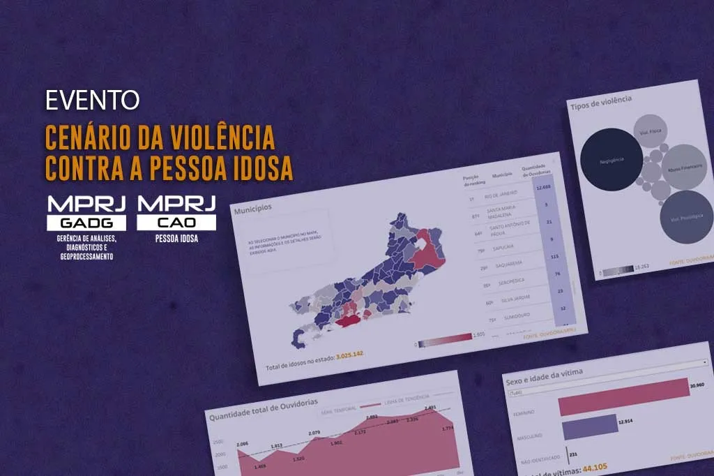 A ferramenta exibe, em uma interface de simples navegação, diversos dados relativos às denúncias recebidas pelo MP fluminense desde 2017