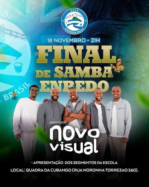 Grupo Novo Visual e segmentos da Magnólia Brasil estão entre as atrações da festa
