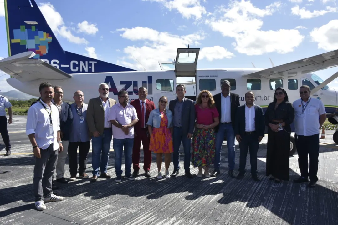 O lançamento do programa Voa Maricá, terá voos comerciais diários operados pela Azul Linhas Aéreas a partir do dia 6 de maio