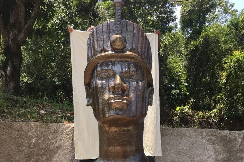 Memorial Africano na Praça Zumbi dos Palmares. #curitiba