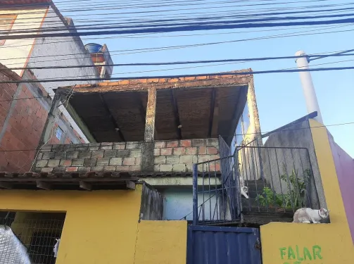 Residência de Silvana no bairro do Gradim